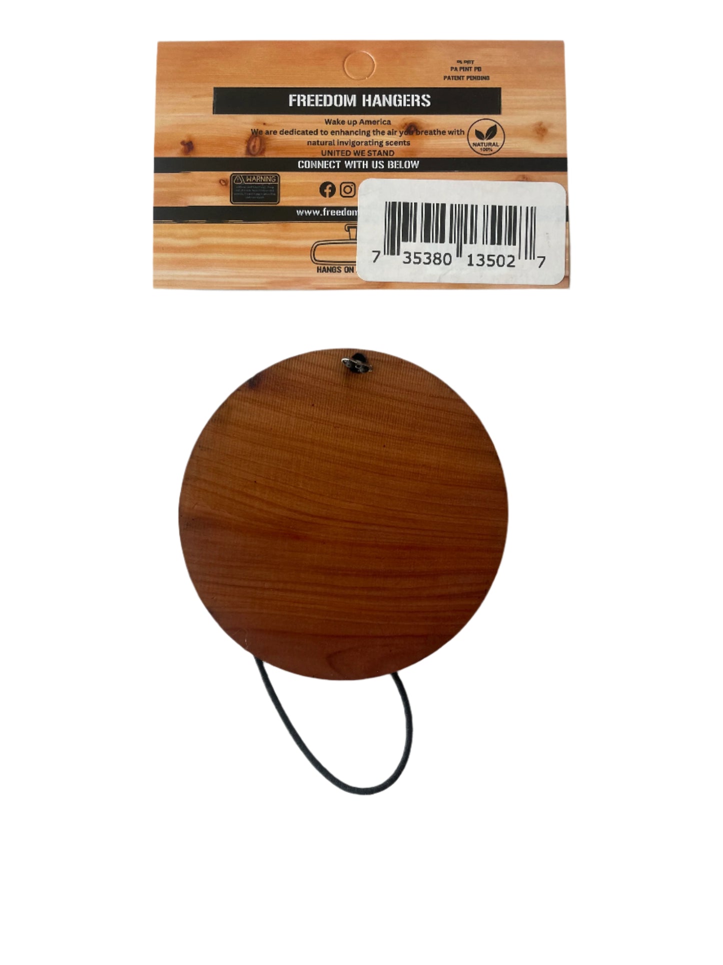 The Western Horse Air Freshener - Made from real cedar wood in the USA